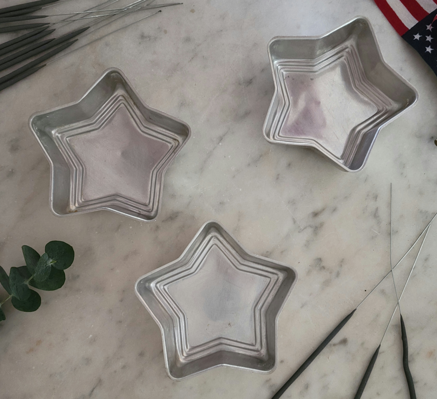 Mid-Century Star Jello Molds