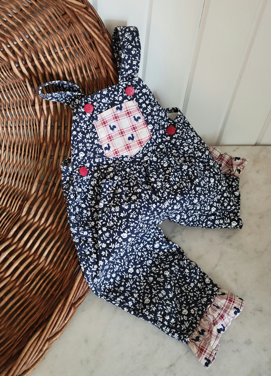 Liberty Farm Overalls 6-12 Months