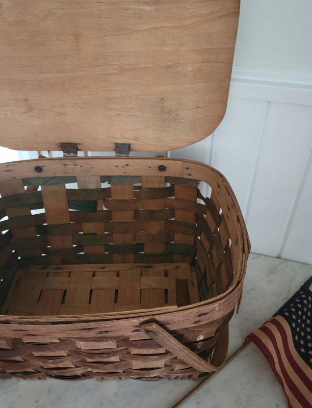 Primitive Picnic Basket