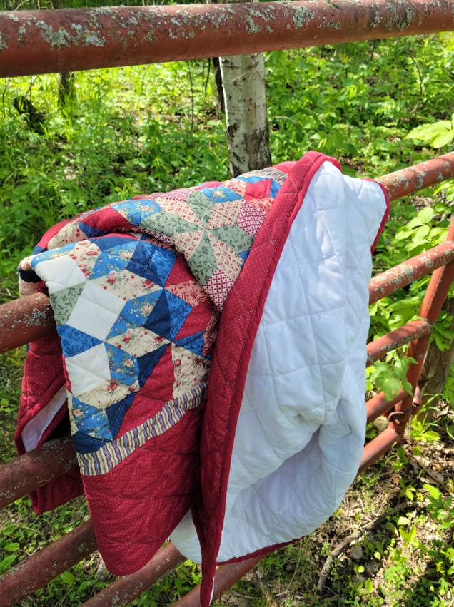 Patriotic Patchwork Quilt