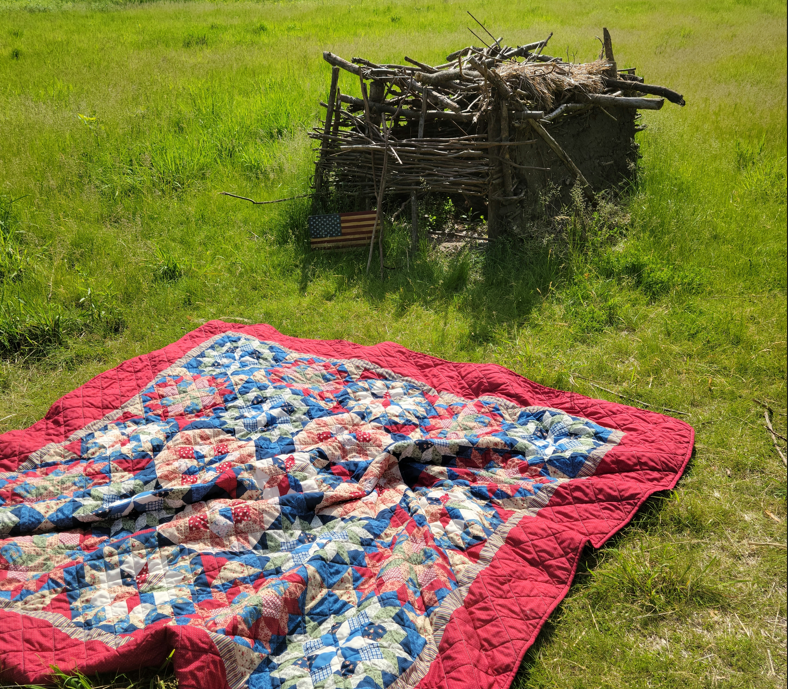 Patriotic Patchwork Quilt